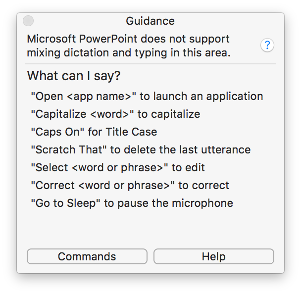 Microsoft word dictation mac not working on mac