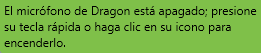 zona de mensajes