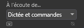 zone déroulante mode