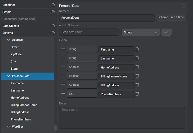Back-end integration screenshot Back-end integration screenshot