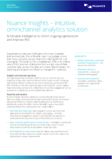 Miniatuur: Nuance Insights Miniatuur: Nuance Insights