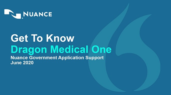 Get to Know Dragon Medical One webinar thumbnail