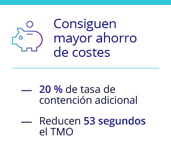 Consiguen mayores ahorros de costes gracias a la interacción omnicanal con el cliente