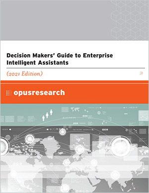 Miniature de la couverture du rapport d'analyse Opus Research