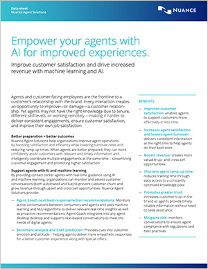 Miniatuur: Informatieblad: Make Every Agent Your Best Agent