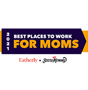 logotipo de melhores lugares para mães trabalharem em 2021