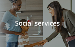 Go to Dragon solutions for social services page