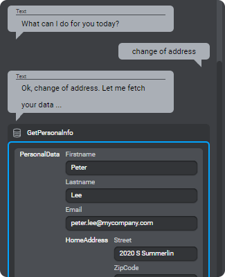Simulate back-end responses screenshot Simulate back-end responses screenshot
