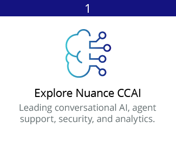 Explore Nuance Contact Center AI