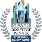 2022 Stevie Silver award seal