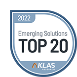 2022 KLAS Research Top 20 Emerging Solutions seal