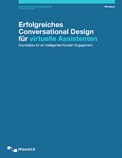 Erfolgreiches Conversational Design für virtuelle Assistenten Erfolgreiches Conversational Design für virtuelle Assistenten