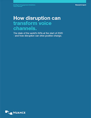 How disruption can transform voice channels white paper thumbnail