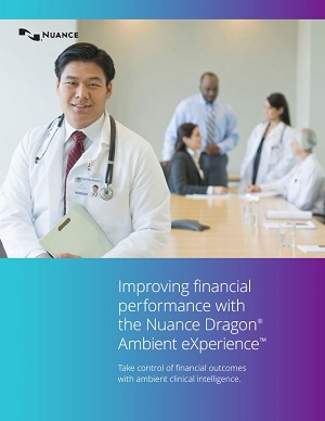Improving financial performance with the Nuance Dragon Ambient eXperience white paper thumbnail