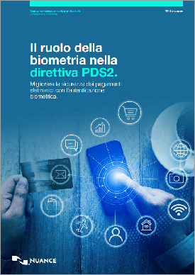 Icona su biometria nella direttiva PDS2 Il ruolo della biometria nella direttiva PDS2