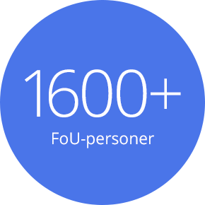 1600 FoU-personer 1600 FoU-personer