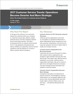 Pictogram Forrester 2018 Customer Service Trends Omni-channel klantcontacttrends voor klantenservice en -werving