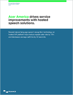 Casestudy: Acer America verbetert de klantenservice Casestudy: Acer America verbetert de klantenservice