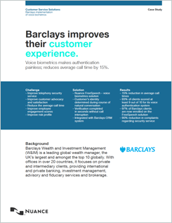 Icona del case study di Barclays Individuazione delle frodi nei contact center