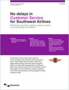 Southwest Airlines Case Study icon Billing reminder, SMS alerts, email outreach, push notification case study