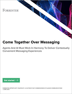 Miniatuur: Forrester: Come Together Over Messaging Miniatuur: Forrester: Come Together Over Messaging