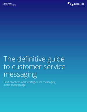 Miniatyrbild av vitbok: The Definitive Guide to Customer Service Messaging