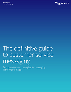 Miniatuur: whitepaper: The Definitive Guide to Customer Service Messaging Miniatuur: whitepaper: The Definitive Guide to Customer Service Messaging