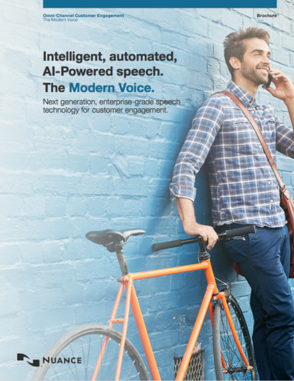 Modern Voice brochure icon Modern Voice brochure