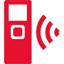 Transcribe icon red