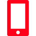 Mobile icon red