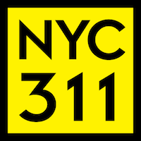 NYC311 logo NYC311 logo