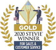Gold 2020 Stevie Winner for Sales & Customer Service logo Gold 2020 Stevie Winner for Sales & Customer Service logo