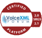 Miniatuur voor VoiceXML-gecertificeerd platform