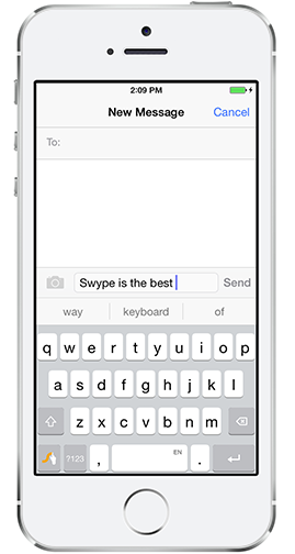 Swype Keyboard for iPhone and iPad | Nuance