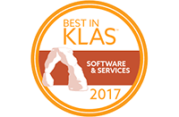 Best in KLAS ソフトウェア & サービス 2017 Best in KLAS ソフトウェア & サービス 2017