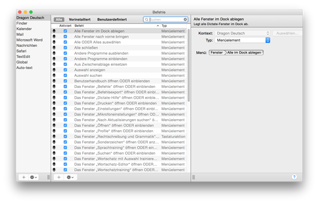 Commands Manager