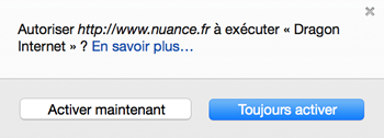 Firefox Plugin confirmation