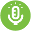 Status window: Microphone on