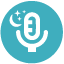 Microphone indicator: sleep mode