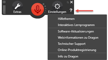 help menu